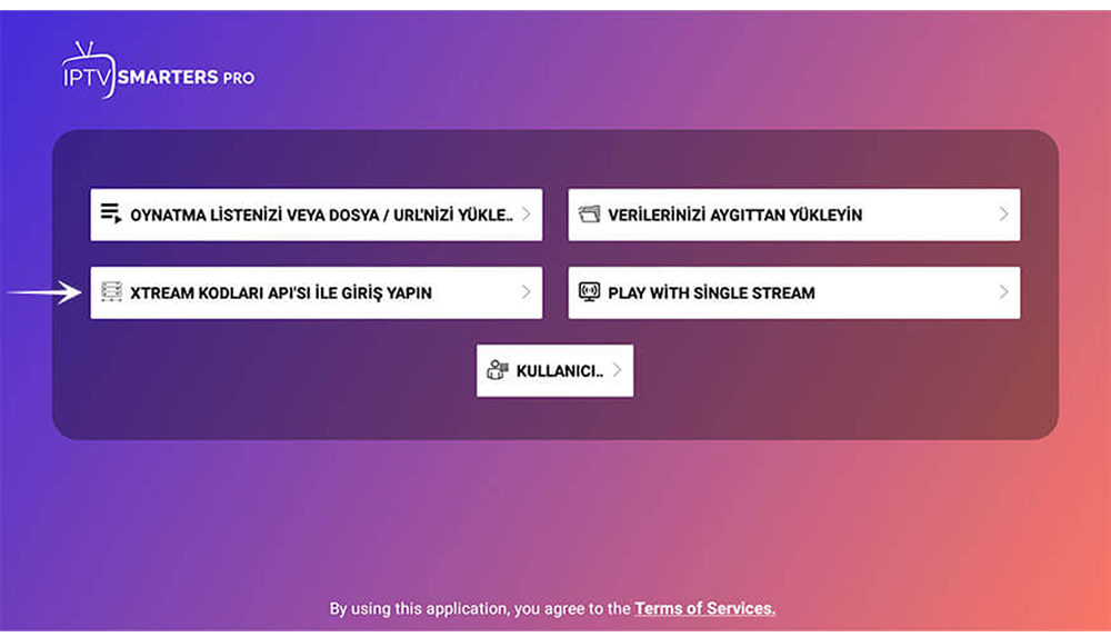 Smarters Player Lite quraşdırılması addım 2